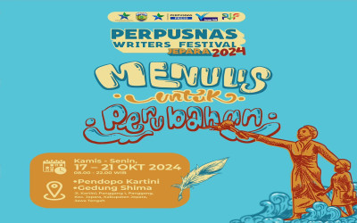 Perpusnas Writer Festival 2024 di Jepara, Yook Buruan Gabung…!!!