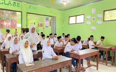 MA Matholiul Ulum Banjaragung Gelar Tes Wawancara Potensi Akademik dan Baca Al-Qur'an Bagi Murid Baru